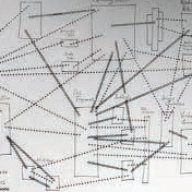 The concept of links between documents begin to be discussed as a paradigm for organizing textual material and knowledge.