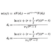 Fischer Black and Myron Scholes give a mathematical method for valuing stock options.